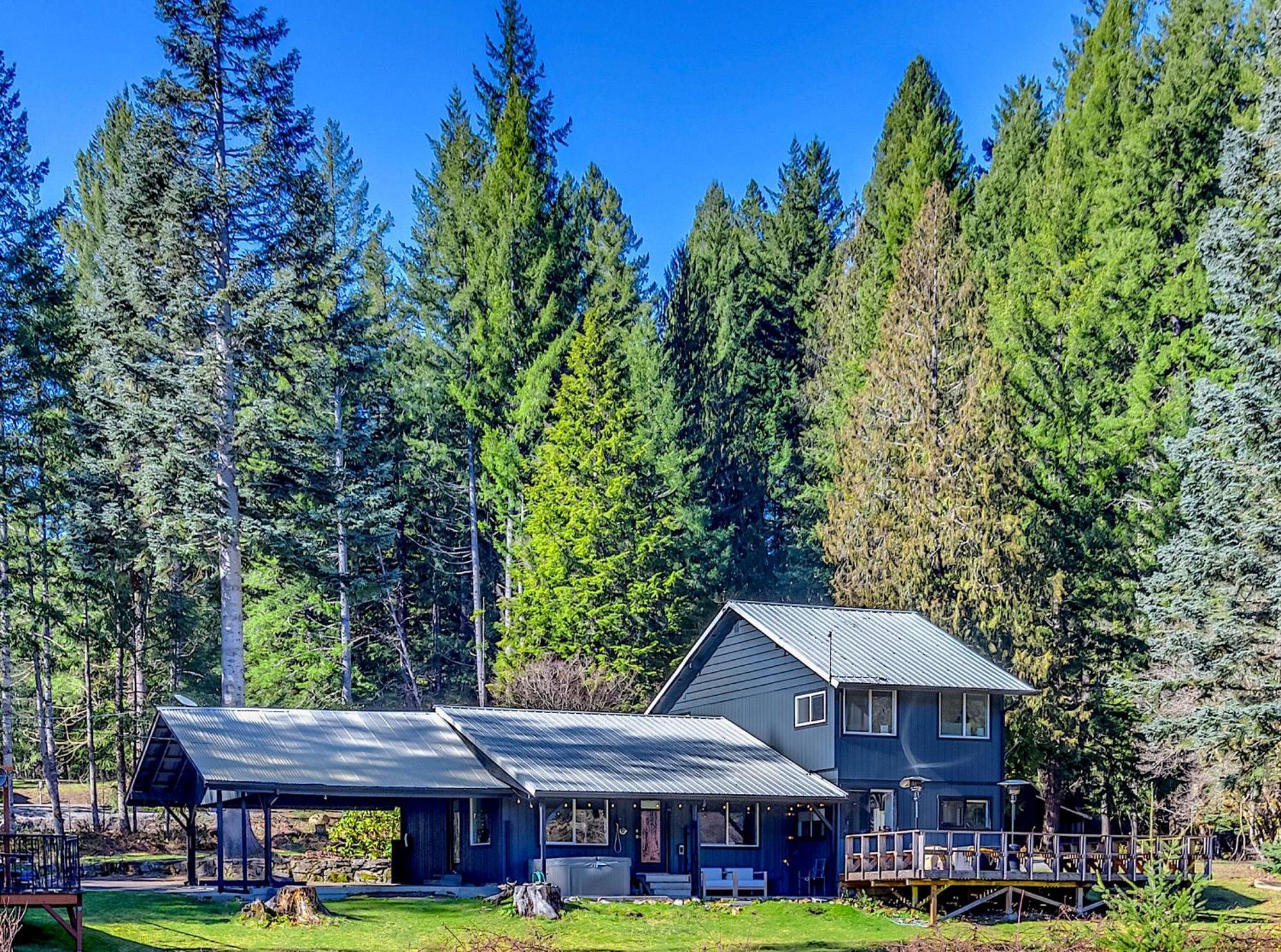 Waterfront Cabin At White Pass And Mount Rainier National Park Packwood Exterior foto